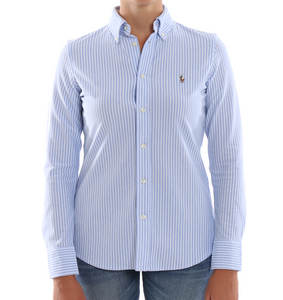 Camicia Oxford a righe 211664416002 Polo Ralph Lauren