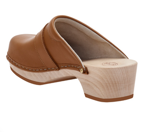 Zoccoli Pescura Clog 50 Cognac Scholl