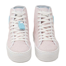 Carica l&#39;immagine nel visualizzatore di Gallery, SNEAKERS GLITTER ROSA E LOGO CHIARA FERRAGNI
