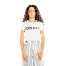 Carica l&#39;immagine nel visualizzatore di Gallery, T-SHIRT LOGO PAILLETTES DON DUP
