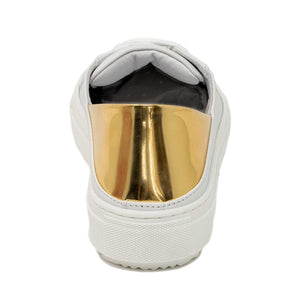 SNEAKERS SABOT IN PELLE LIVIANA CONTI