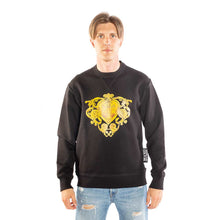 Carica l&#39;immagine nel visualizzatore di Gallery, FELPA CON STAMPA GOLD BAROQUE JEWELS VERSACE JEANS COUTURE
