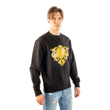 Carica l&#39;immagine nel visualizzatore di Gallery, FELPA CON STAMPA GOLD BAROQUE JEWELS VERSACE JEANS COUTURE
