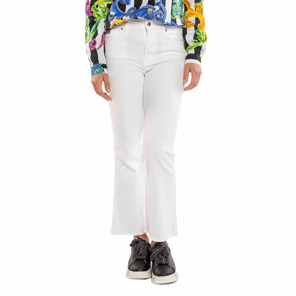 JEANS BIANCO VERSACE JEANS COUTURE