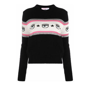 Maglia logomania 71CBFM23 Chiara Ferragni