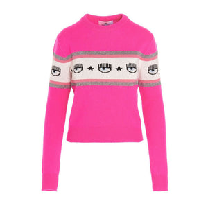 Maglia logomania 71CBFM23 Chiara Ferragni