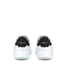 Carica l&#39;immagine nel visualizzatore di Gallery, Sneakers Temple Veau Blanc Noir Philippe Model
