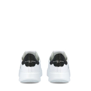 Sneakers Temple Veau Blanc Noir Philippe Model