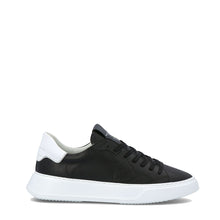 Carica l&#39;immagine nel visualizzatore di Gallery, Sneakers Temple Uomo Veau Noir Blanc Philippe Model
