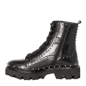 Anfibio Cingoli in pelle con borchie 1P21ZH-Y6RF  PINKO