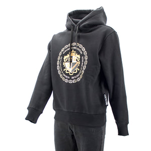 Felpa cappuccio scudo tondo B7GZB7EF Versace JC