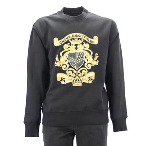 Felpa giro stampa scudo B7GZB7EC Versace JC