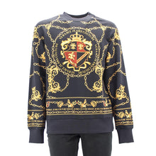 Carica l&#39;immagine nel visualizzatore di Gallery, Felpa macro scudo barocco B7GZB7KF Versace JC
