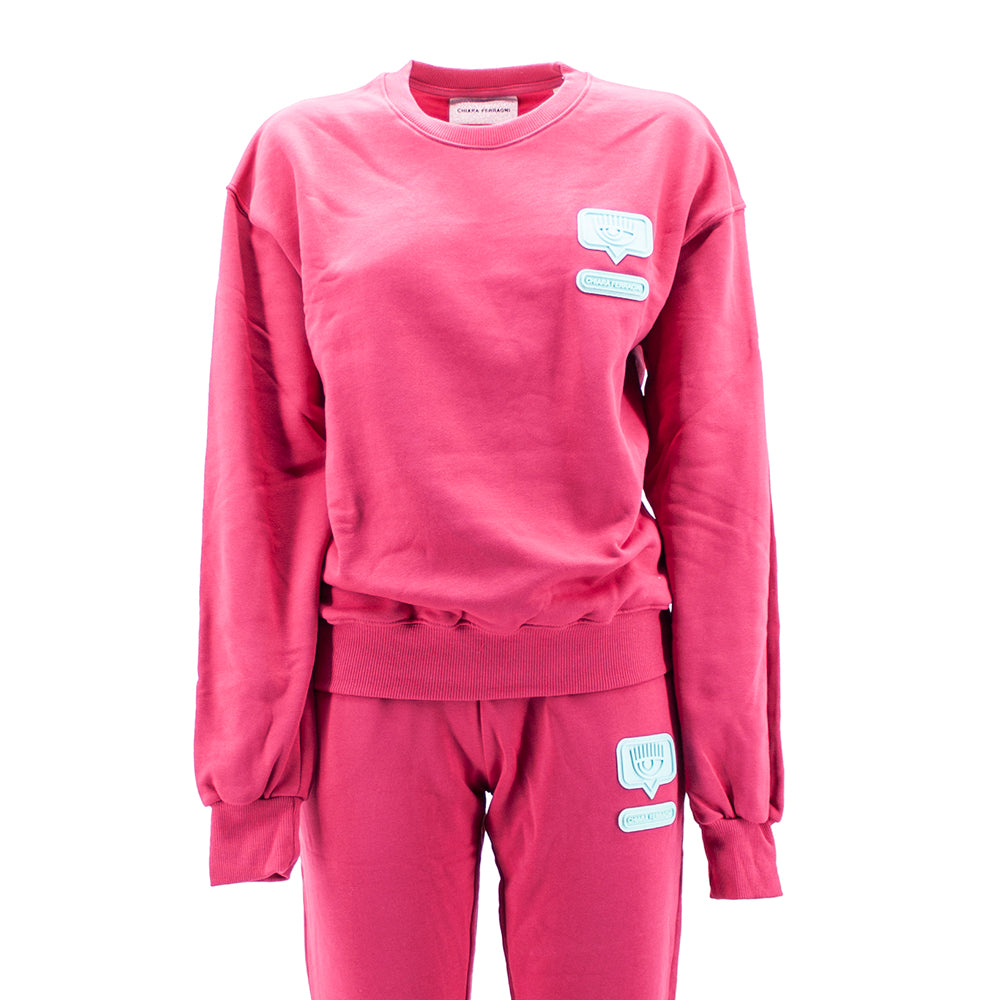 Felpa giro eyelike CFF 107 Chiara Ferragni